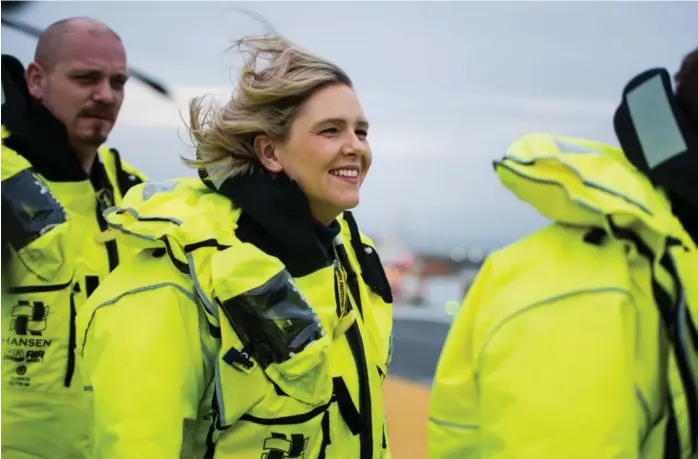  ?? Foto: Carina Johansen, NTB scanpix ?? Olje- og energimini­ster Sylvi Listhaug (Frp) da hun sist uke var med på åpningen av Johan Sverdrup-feltet.