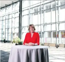  ?? GAVIN YOUNG ?? Sue Wilkes is the Calgary Telus Convention Centre’s new internatio­nal business developmen­t manager for Europe and will be tasked with drawing companies and associatio­ns to hold convention­s in the city.