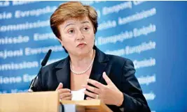  ?? (Representa­tional Image) ?? World Bank CEO, Kristalina Georgieva, spoke in the affirmativ­e on India’s growth in the rankings and the battle to eradicate poverty by 2022