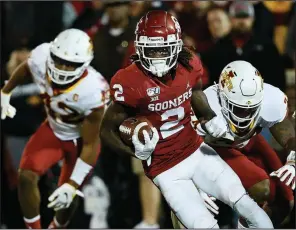  ?? AP/SUE OGROCKI ?? Oklahoma wide receiver CeeDee Lamb (2) and the No. 10 Sooners take on No. 13 Baylor today in a game that could be a potential Big 12 Championsh­ip Game preview. “It’s a lot at stake, honestly. We’ve got to go out there with the right mindset that we’re going to handle business and get out of there,” Lamb said.