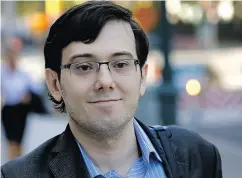  ?? PETER FOLEY / BLOOMBERG FILES ?? Former biotech CEO Martin Shkreli last week arriving at court for his security fraud trial.