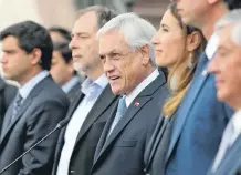  ?? EFE ?? Sebastián Piñera lideró la reunión del Comité Asesor de la COP 25.