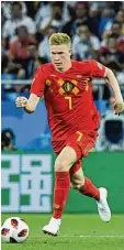  ?? Foto: dpa ?? Roter Teufel mit Bundesliga Erfahrung: Belgiens Kevin de Bruyne.