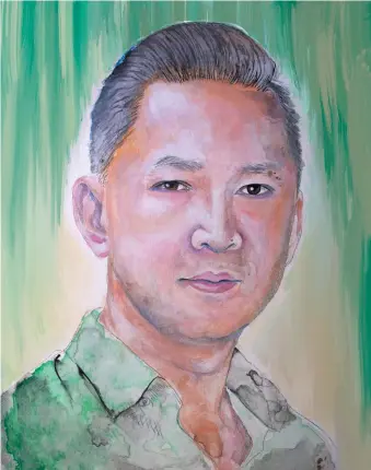  ??  ?? Viet Thanh Nguyen; illustrati­on by Johnalynn Holland