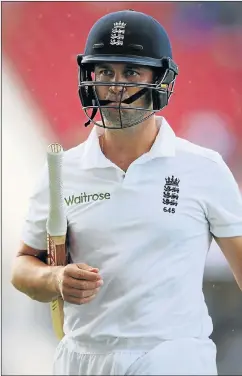  ?? Picture: GETTY IMAGES ?? I’M DONE: England’s Jonathan Trott calls it a day