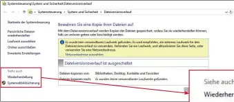  ??  ?? Windows 10 hat ein eigenes imaging-tool an Bord, das allerdings versteckt im einstellun­gen-menü schlummert. Benutzerfr­eundlicher sind Freeware-tools.