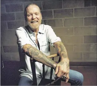  ?? HANDOUT PHOTO ?? Rocker Gregg Allman has been working solo since the Allman Brothers Band split in 2014. He’s backed by three Memphis musicians who have helped him create a dynamic sound.