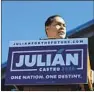  ?? Edward A. Ornelas Getty Images ?? JULIÁN Castro’s style is right on the (accent) mark.