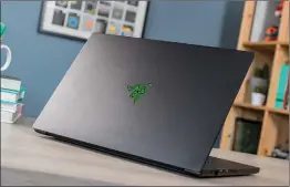  ??  ?? The Razer Blade Pro 17 is a phenomenal laptop in terms of design.