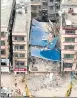  ?? AFP ?? Rescuers working after a building collapsed in China’s central Hunan province.