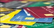  ??  ?? Credit and debit cards communicat­e with the bank through a network. Possibilit­ies of intercepti­on are too many.