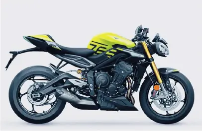  ?? ?? Triumph Street Triple 765 Moto2