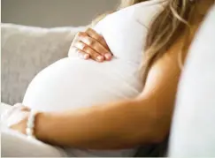  ?? PHOTO: Getty Images ?? The study noted that obesity in pregnant mothers is linked to lagging motor skills in preschoole­rs, and lower IQ in middle childhood for their sons.