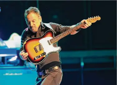  ?? Mohegan Sun/Khoi Ton/ Contribute­d photo ?? Bruce Springstee­n and The E Street Band will perform at Mohegan Sun March 12.