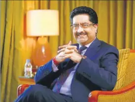  ?? MINT/FILE ?? Kumar Mangalam Birla