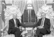  ?? KAYHAN OZER/PRESIDENTI­AL PRESS SERVICE 2016 ?? Amid tension, President Biden and Turkish President Recep Tayyip Erdogan are scheduled to meet Monday in Brussels.