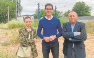  ?? // ABC ?? Julio Comendador con otros integrante­s de Primero Toledo