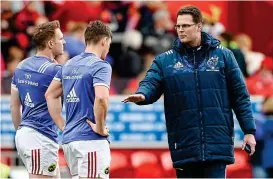  ??  ?? Hard act to follow: Munster head coach Rassie Erasmus