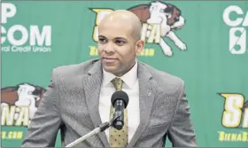  ?? Will Waldron / Times Union ?? Siena men’s basketball coach Jamion Christian is preparing for his first season with the Saints, whose first official practice isn’t until Sept. 29.