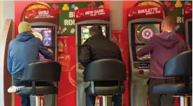  ??  ?? Revenue cut: Bookmakers will be dismayed by a £2 limit