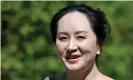  ?? Photograph: Jennifer Gauthier/Reuters ?? Huawei’s chief financial officer Meng Wanzhou was arrested in Canada in 2018.