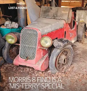 MORRIS 　SPECIAL MORRIS 8 FIND IS A 'MIS-TERRY' SPECIAL | Classic Sports Car