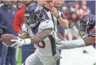  ?? THOMAS SHEA/USA TODAY SPORTS ?? Denver Broncos wide receiver Jerry Jeudy makes a catch on the sideline against the Houston Texans on Dec. 3.