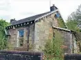  ??  ?? The Caledonian Railway stationmas­ter’s house at Clarkston has been sold. HUGH DOUGHERTY