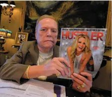  ??  ?? Larry Flynt made his fortune with ‘Hustler’ magazine