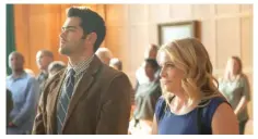  ?? | PUREFLIX ?? A lawyer (Jesse Metcalfe) defends a teacher (Melissa Joan Hart) sued for discussing Christ in class in “God’s Not Dead 2.”