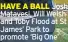  ??  ?? HAVE A BALL Josh Matavesi, Will Welsh and Toby Flood at St James’ Park to promote ‘Big One’