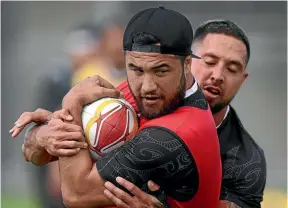  ??  ?? Peta Hiku is rapt to be back at the Warriors.