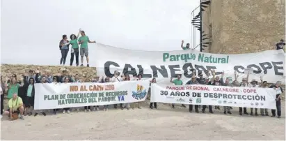  ?? Foto: Anse ?? Umweltschü­tzer fordern eine Naturparkv­erordnung für Cabo Cope.