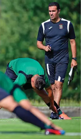  ??  ?? Filipe Rocha promete qualidade, organizaçã­o e bom futebol