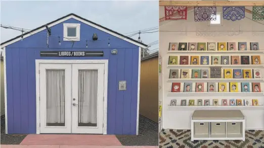  ?? LAURA RODRÍGUEZ-ROMANÍ VIA AP ?? Los Amigos Books in Berwyn. The store, launched by Laura Romani, focuses on children’s stories in English and Spanish.