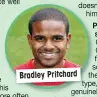  ??  ?? Bradley Pritchard