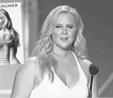  ?? CHRIS PIZZELLO, AP ?? “People will have opinions about this chapter. Some might say it wasn't a big deal. Or that it was all my fault since I was drinking, he was my boyfriend, and I was lying right there next to him,” Amy Schumer says.