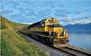  ??  ?? Alaska’s Coast Classic is one of the world’s most spectacula­r train journeys.
