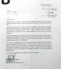  ??  ?? La Unión Nacional de Gobiernos Locales (UNGL) envió dos notas al Ministerio de Hacienda para pedir explicacio­nes sobre el giro de $140 millones de la segunda fase del Programa Red Vial Cantonal.