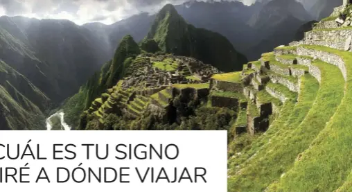  ??  ?? Machu Pichu
