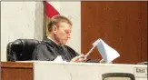  ?? LAWRENCE BUDD
/ STAFF ?? Judge Robert Peeler has been criticized for the eight year sentence he ordered for John Austin Hopkins.