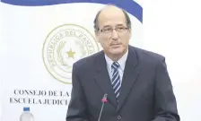  ??  ?? Gustavo Ocampos, camarista que fue examinado en la audiencia.