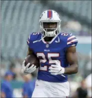  ?? MICHAEL PEREZ — THE ASSOCIATED PRESS FILE ?? Bills’ LeSean McCoy is on the cusp of reaching 10,000 career yards rushing as the Bills host the Dolphins Sunday.
