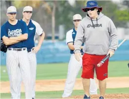  ?? MIKE STOCKER/STAFF FILE PHOTO ?? “These last 10 games, we control our own destiny ... so we take care of our own business and we’ll be fine.” said FAU coach John McCormack.