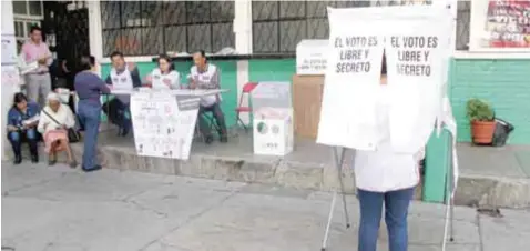  ?? | NICOLÁS CORTE ?? El Instituto Electoral del Estado de México informó que los cómputos distritale­s inician el miércoles próximo, con lo que se sabrá el número exacto de sufragios obtenidos.