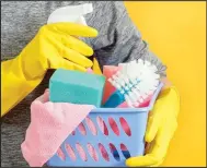  ?? (Dreamstime via TNS) ?? Cleaning does not have to be so daunting.