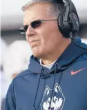  ?? JESSICA HILL/AP ?? Connecticu­t head coach Randy Edsall must guide his players to play like there is absolutely nothing to lose this season.