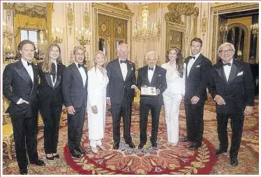 Ralph Lauren's Family Wore Tuxes to See Him Knighted at Buckingham Palace