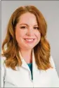  ?? ?? Dr. Elizabeth Richardson is a transplant hepatologi­st and gastroente­rologist for Hartford HealthCare.