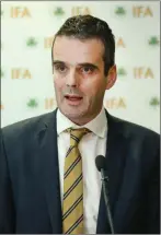  ??  ?? IFA President Joe Healy.